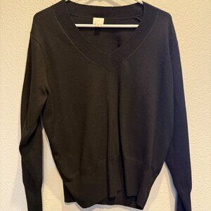 Black Size Medium A New Day Long-Sleeve Sweater